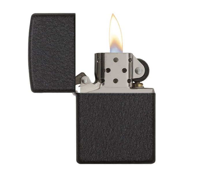 Zippo 236-720060537 Crackle Lighter Black - Zoom Image 2