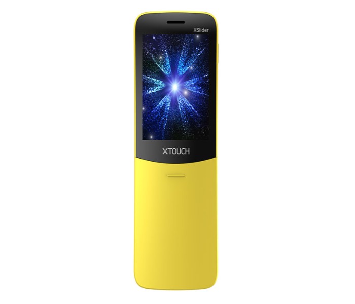 Xtouch Xslider Original and Classic Unique Design Dual Sim Feature Phone Banana Yellow - Zoom Image 3