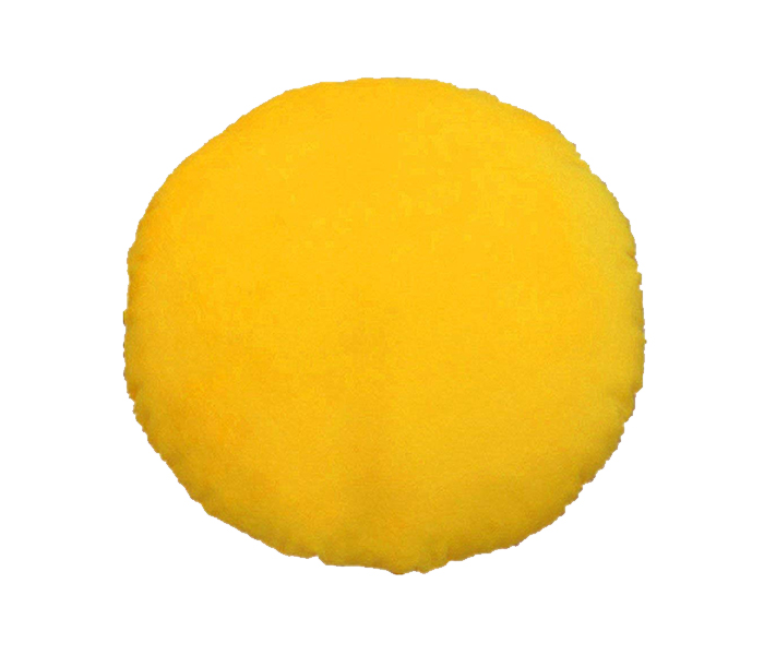 12.5-inch Heart Eyes Emoji Pillow - Yellow - Zoom Image 1