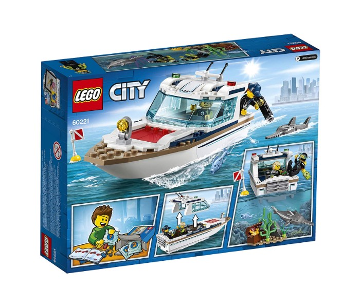 Lego City 60221 Diving Yacht Assorted - Zoom Image 5