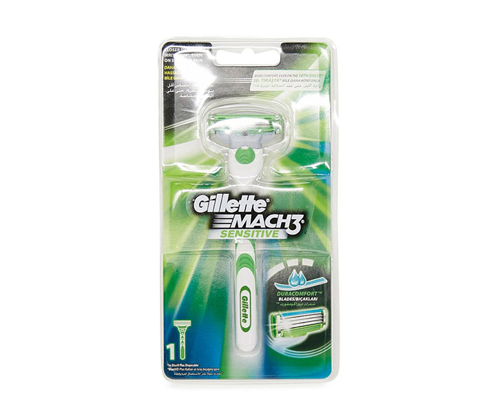 Gillette N11293654A Mach 3 Sensitive Razor - One Size - Zoom Image 1