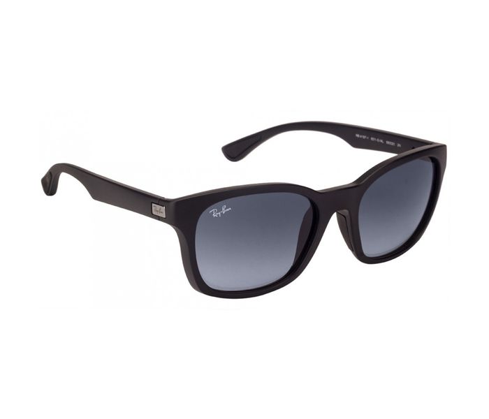 Ray-Ban 0RB4197l 601S4L Blue Gradient Black Frame & Grey Mirrored Sunglasses for Unisex - Zoom Image 2