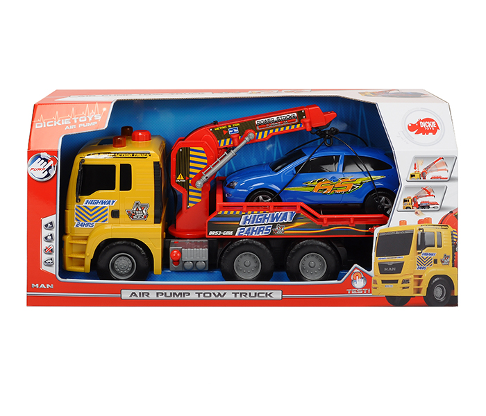 Dickie 203809001 55CM Pump Action Tow Truck - Zoom Image 3