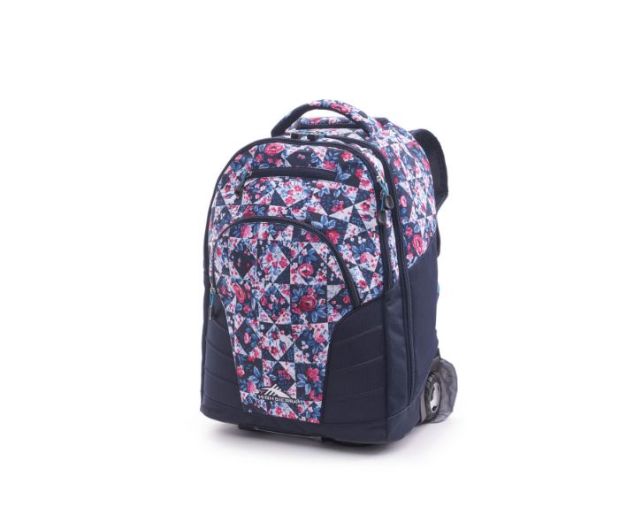 High Sierra HSR104LUG00221 Looped Wheeled Backpack Patchwork and Midnight Blue - Zoom Image 1