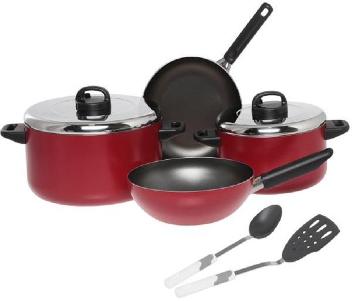 8 Pcs Non Stick Cookware Set - Zoom Image 1