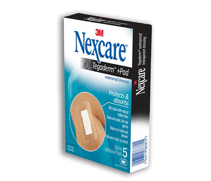 3M Nexcare Tp0610 Tegaderm Pads, 5 Piece - 6 cm x 10 cm - Zoom Image