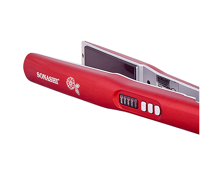 Sonashi SHS-2042 Hair Straightener, Red - Zoom Image 2