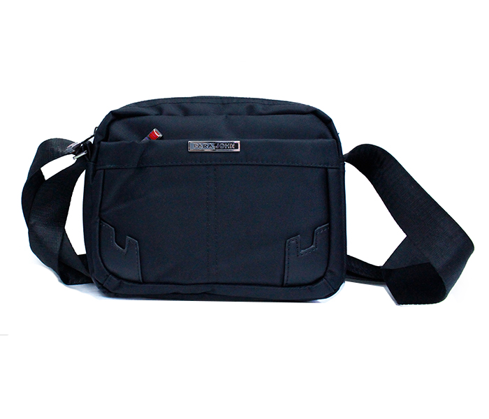 Para John PJSHB9306 Nylon Shoulder Bag - Black - Zoom Image