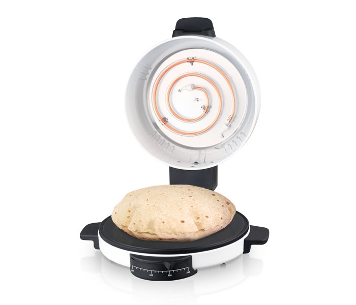 Saachi NL-RM-4979 Roti Maker Black and Red - Zoom Image 1