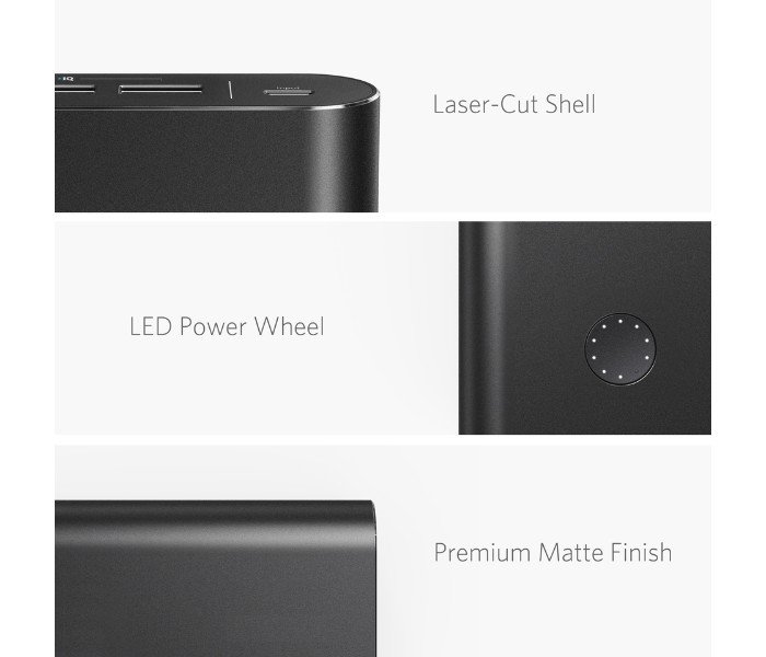 Anker A1374 Powercore Plus 26800 mAh Quick Charger Power Bank Black - Zoom Image 4