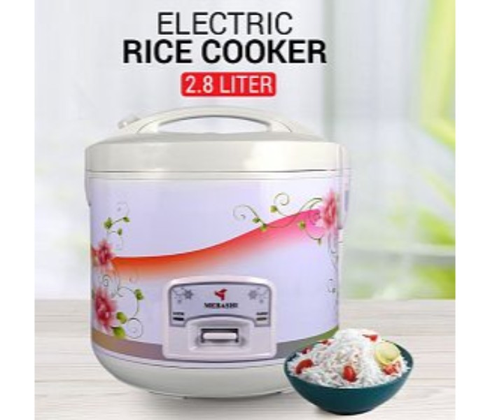 Mebashi ME-RC728 2.8 Liter Electric Rice Cooker 1000 W White - Zoom Image 7