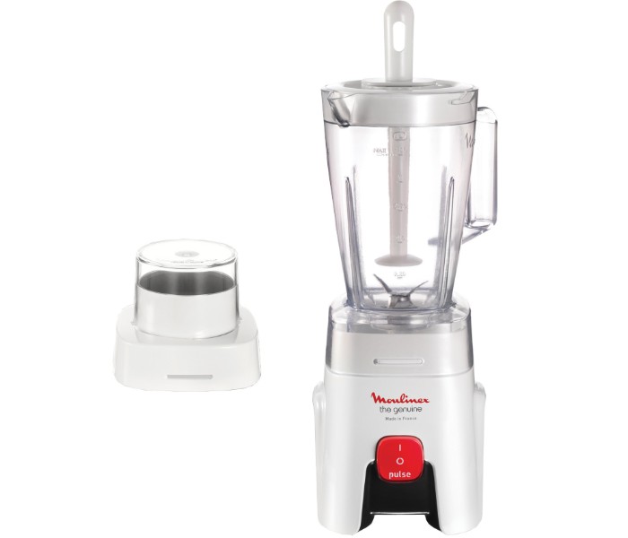 Moulinex LM241027 450 Watt 1 Speed Blender - White - Zoom Image 1