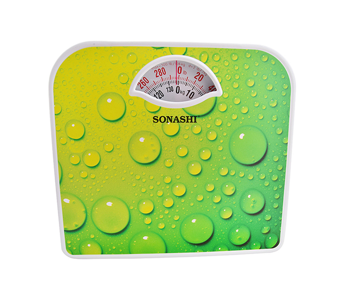 Sonashi SSC-2212 Manual Bathroom Scale, Green - Zoom Image 1