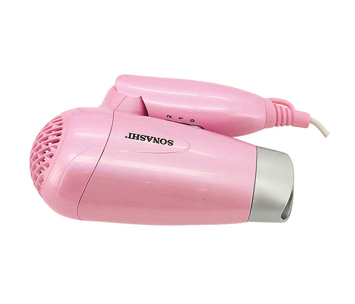 Sonashi SHD-5001 Travel Hair Dryer, Pink - Zoom Image 1