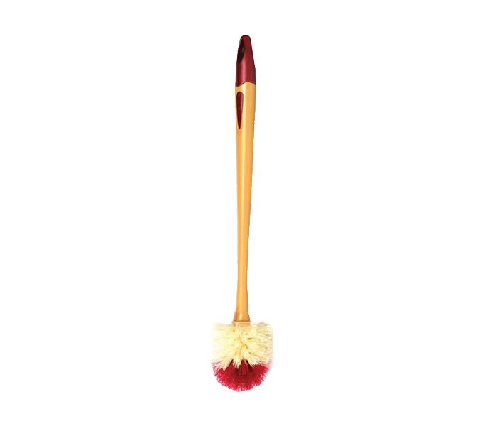 Delcasa DC1390 Toilet Brush - Red & Yellow - Zoom Image