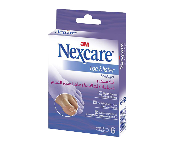 Nexcare N14515583A 6 Pieces Toe Blister Bandage - Zoom Image