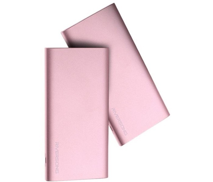 Riversong Power Bank 8000mAh For Smart Phones - LION-X10 Pink - Zoom Image 3