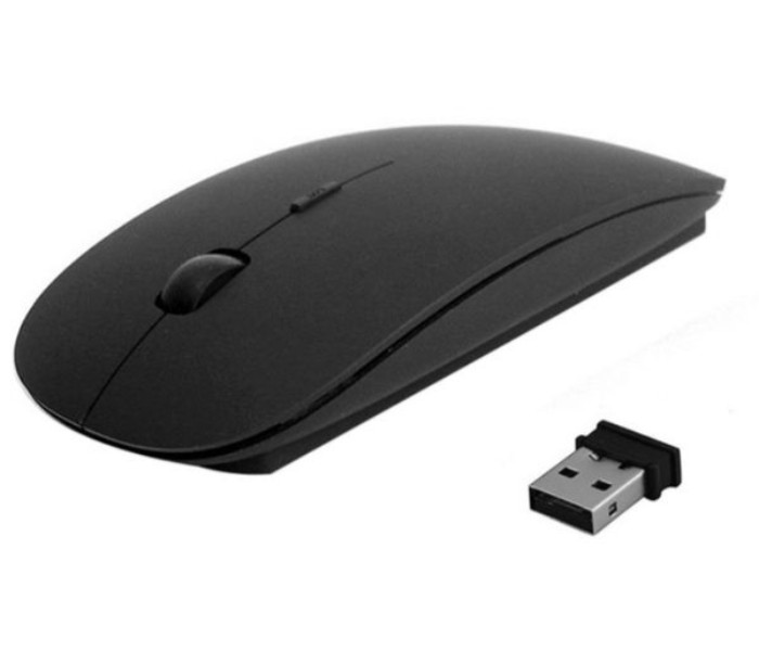 Smart Control 4D Optical Wireless Mouse with 2.4 GHz WM414 Black - Zoom Image 1