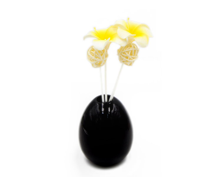 Reed AR-115-2 Decorative Floral Diffuser - Black &White - Zoom Image 2