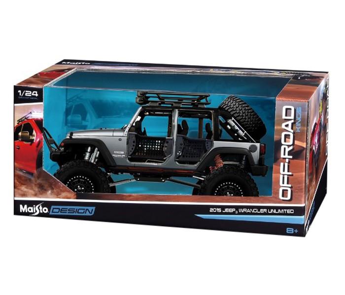 Maisto Tech 32520 1:24 Design Off- Road Kings Assorted Grey - Zoom Image