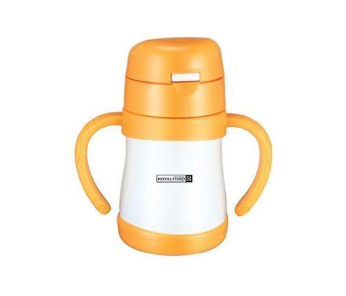 Royalford RF7661 Double wall Stainless Steel Vacuum Baby Bottle - Yellow - Zoom Image