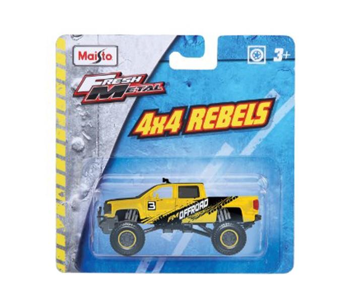 Maisto Tech 25205 Fresh Metal Rebels Yellow - Zoom Image