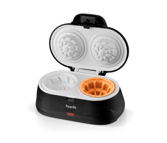 Saachi NL-WM-1550C Double Waffle Bowl Maker Black - Zoom Image 3