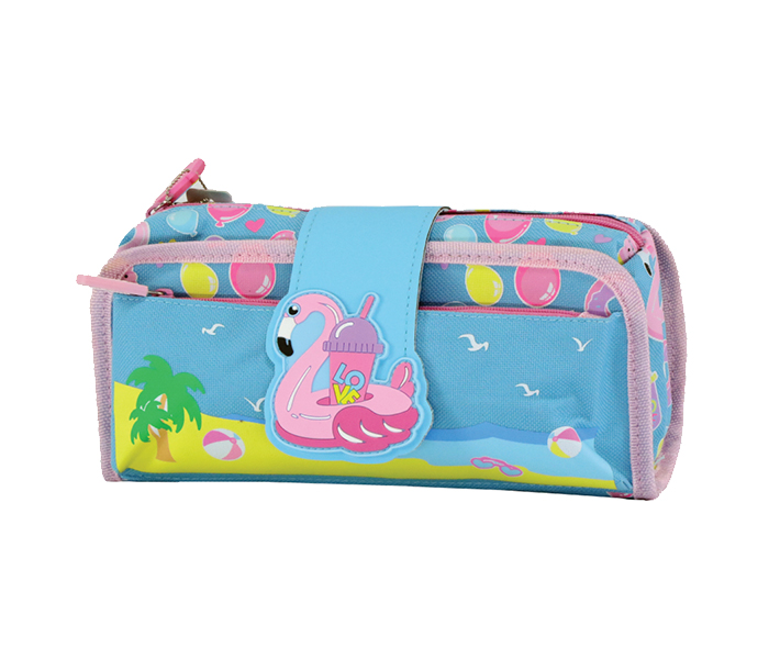 Smily Kiddos SK11003035 Fancy Strap Pencil Case - Light Blue - Zoom Image 3