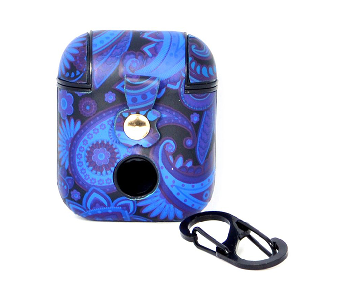 Shock Resistance Protective Hard Shell AirPod Case - Blue - Zoom Image 1