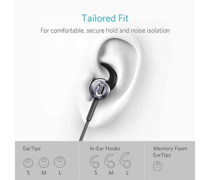 Anker A3011 SoundBuds Digital IE10 Black - Zoom Image 8