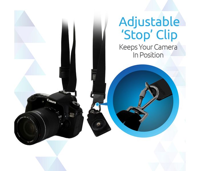 Promate Camleash-Duo Dual Shoulder Camera Strap with Durable & Comfort Padded Strap - Camouflage - Zoom Image 3