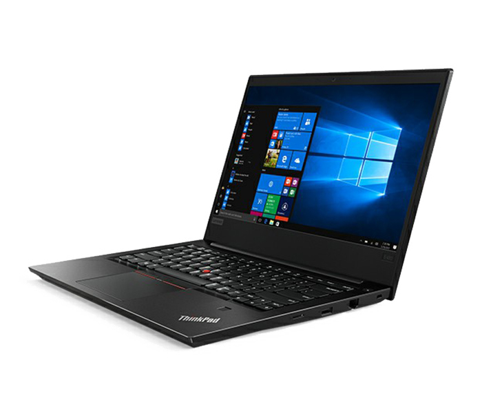 Lenovo E480 14-inch Display Intel Core i5-8250U 1TB HDD 8GB RAM NoteBook Laptop - Black, DOS - Zoom Image 1