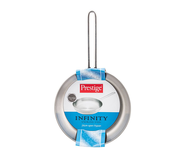 Prestige PR77368 26CM Infinity Open Frypan, Silver - Zoom Image 3