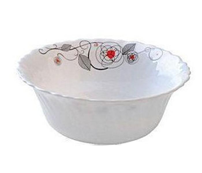 Royalford RF6741 5-inch Opal Ware Liza Bowl - White - Zoom Image