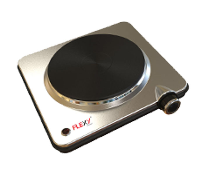 Flexy FOH100 SS Single Stainless Steel Electrical Hot Plate - Zoom Image