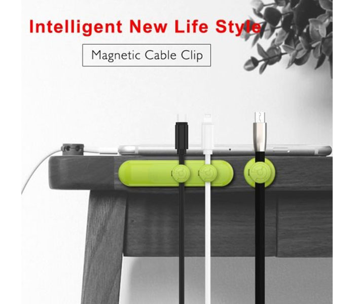 LBT Slim and Elegant Magnetic Cable Clip USB Cable with Organizer Clamp - Zoom Image 4