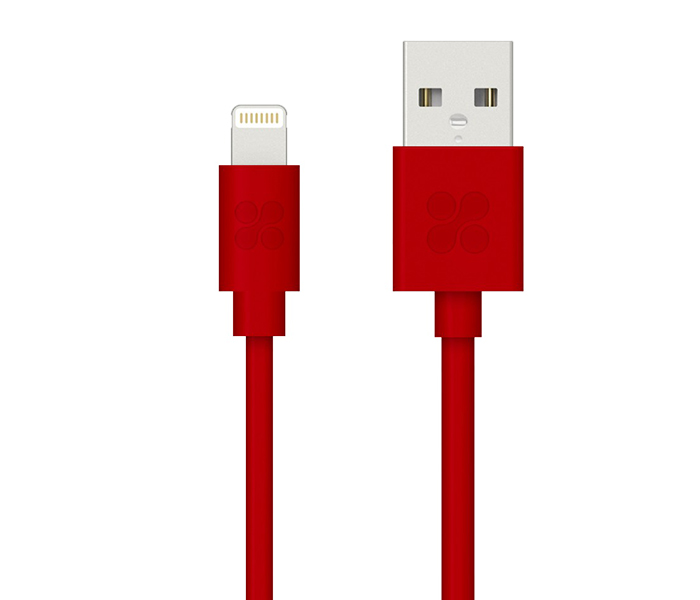 Promate Linkmate-LT USB to Apple Lightning Sync & Charge Cable - Red - Zoom Image 6