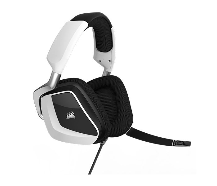 Corsair CA-9011155-NA Void Pro RGB USB Premium Gaming Headset with Dolby Headphone - White - Zoom Image 1