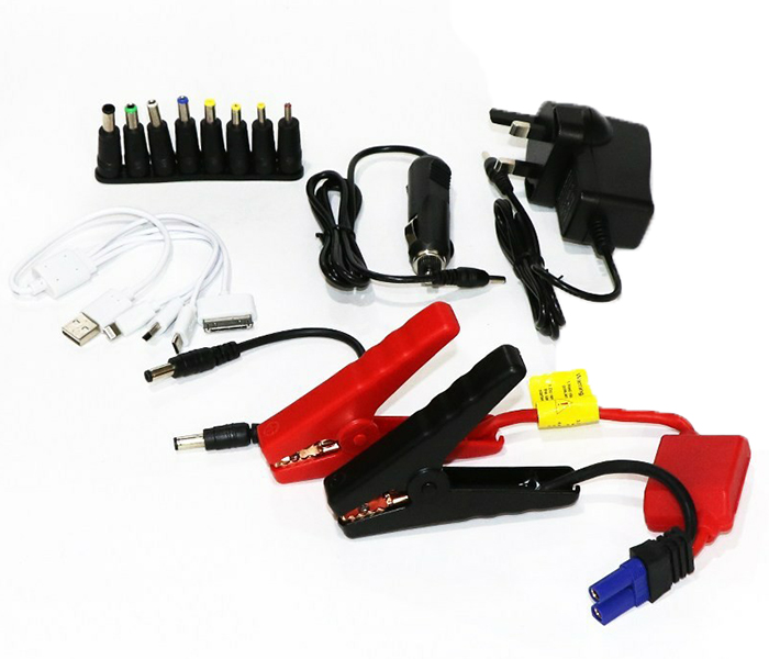 TBS Design 9 Multi-Functional Car Jump Starter - Red - Zoom Image 4