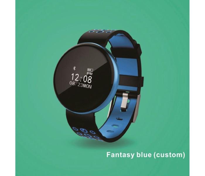 F4 Waterproof IP68 OLED Round Screen Bluetooth Smart Watch with Blood Pressure, Heart Rate Monitor - Black - Zoom Image 8