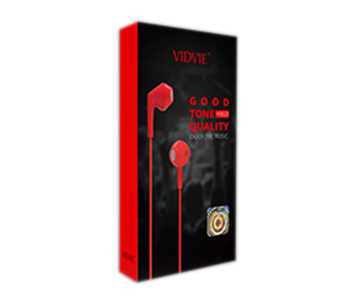 Vidvie HS-623 Handfree Headset with Mic - 120cm, Red - Zoom Image 2