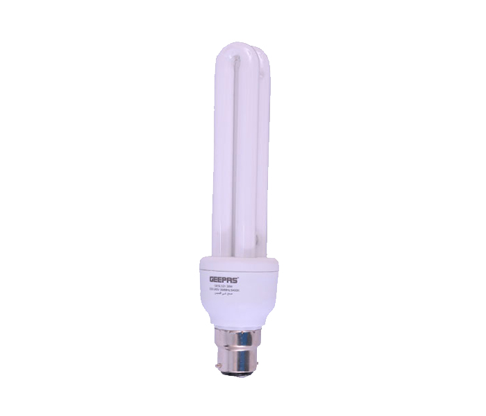 Geepas GESL121 20 Watts Pin Type Energy Saving Lamp - White - Zoom Image