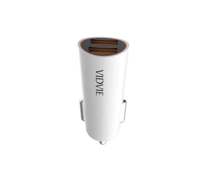 Vidvie CC-505 2.1A Car Charger for Apple iPhone - White - Zoom Image 4