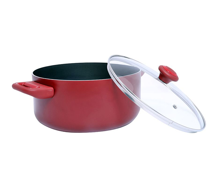 Prestige PR21525 8L Classique Pro Covered Stockpot - Red - Zoom Image 2