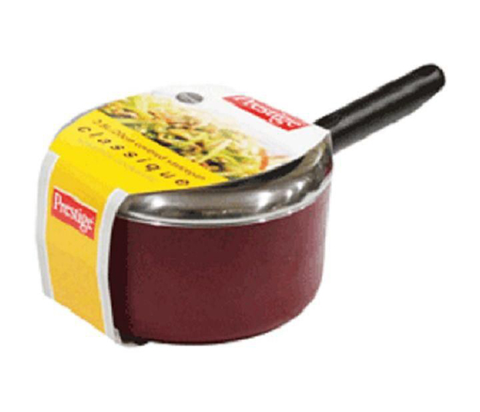 Prestige PR15907 16CM Classique Saucepan with Stainless Steel Lid - Red - Zoom Image