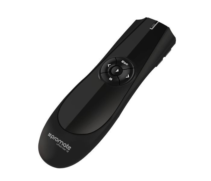 Promate Vpointer-2 2.4GHz Professional Wireless Presenter with Laser Pointer, Black - Zoom Image 8