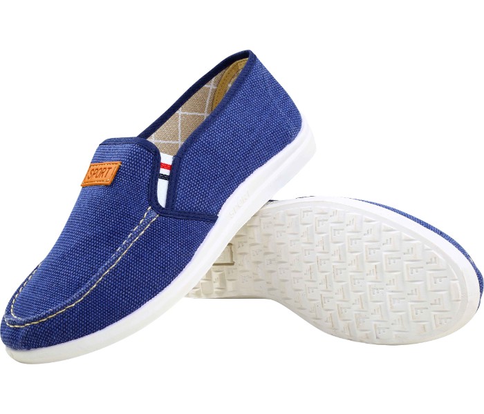 Mens Denim Canvas Shoes EU39 OK30211 Blue - Zoom Image 4