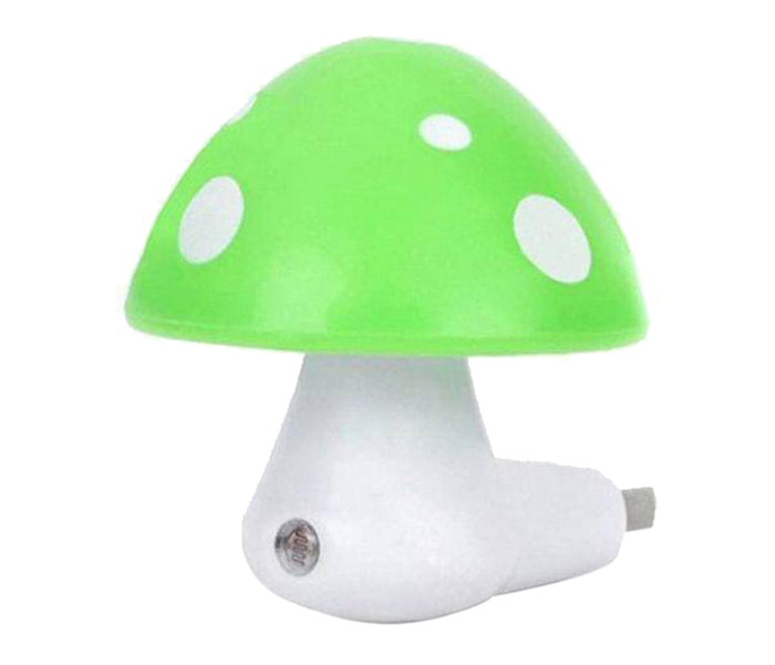 Zen New Fashionable Mushroom Design LED Night Lamp - Green - Zoom Image 2