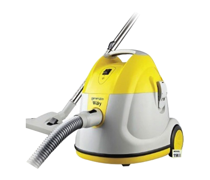 Generalco 114 I 1300 Watts Wet & Dry Vacuum Cleaner - 5 Litre, Yellow - Zoom Image