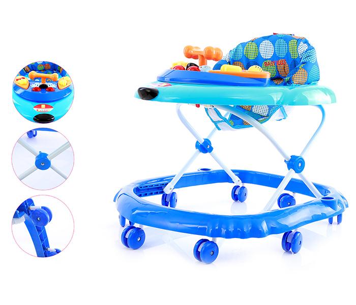 Baby Plus BP7748 Baby Walker - Blue - Zoom Image